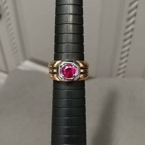 Vintage LIND 14KT HGE Ring Size 8